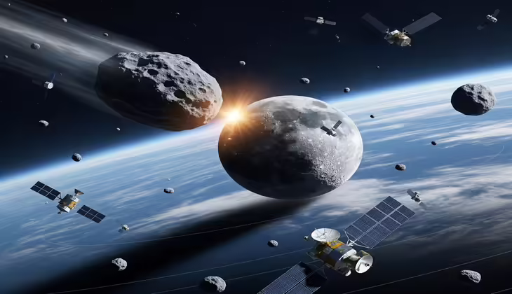 'സിറ്റി കില്ലർ' ഛിന്നഗ്രഹം ചന്ദ്രനുമായി കൂട്ടിയിടിക്കാൻ സാധ്യത; ഉപഗ്രഹങ്ങൾക്ക് ഭീഷണിയാകുമെന്ന് മുന്നറിയിപ്പ്