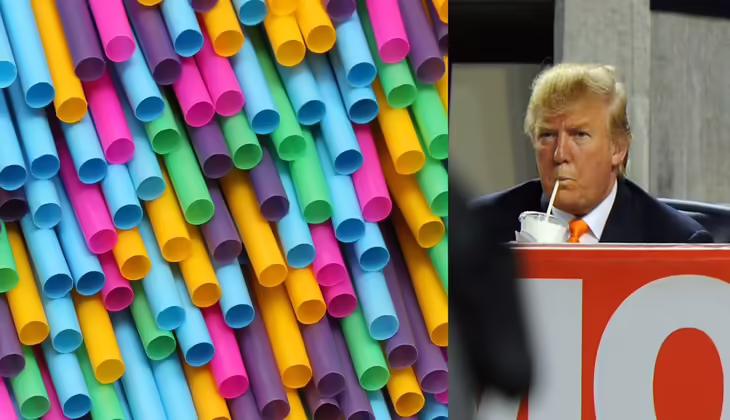 പ്ലാസ്റ്റിക്കിലേക്ക് മടങ്ങൂ എന്ന് ട്രംപ്; പേപ്പർ സ്‌ട്രോ മണ്ടത്തരം, പ്ലാസ്റ്റിക് ഉപയോഗം പ്രോത്സാഹിപ്പിക്കും