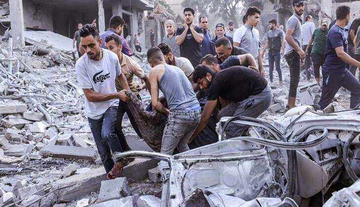 ഗാസയിൽ അഭയാർഥി ക്യാമ്പായ സ്‌കൂളിന് നേർക്ക് ഇസ്രായേൽ ആക്രമണം; നൂറോളം പേർ കൊല്ലപ്പെട്ടു