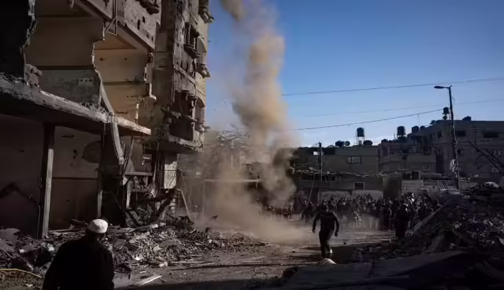 വടക്കൻ ഗാസയിൽ വീണ്ടും ഇസ്രായേൽ വ്യോമാക്രമണം; 73 മരണം, നിരവധി പേർക്ക് പരിക്ക്