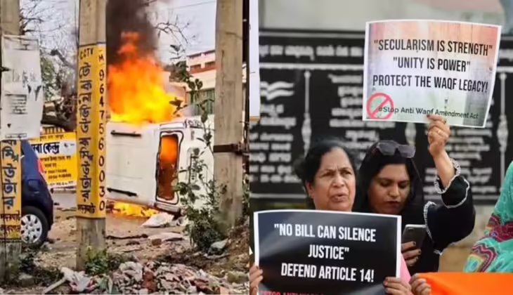 വഖഫ് ഭേദഗതി നിയമം; മുർഷിദാബാദിൽ വൻ സംഘർഷം: 3 മരണം