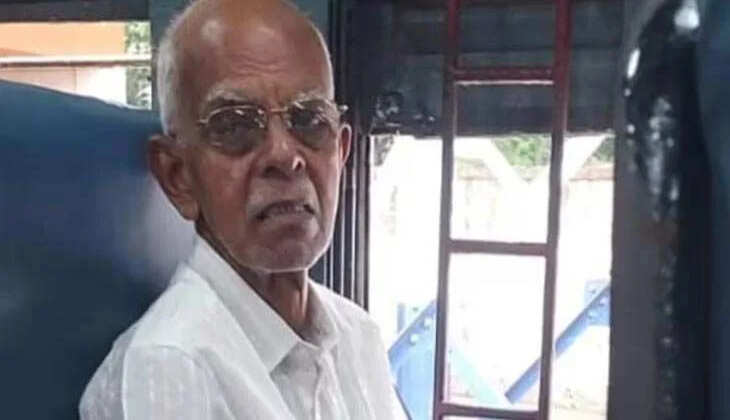 രണ്ട് ദിവസം മുമ്പ് കാണാതായ വയോധികനെ ഭാരതപ്പുഴയിൽ മരിച്ച നിലയിൽ കണ്ടെത്തി