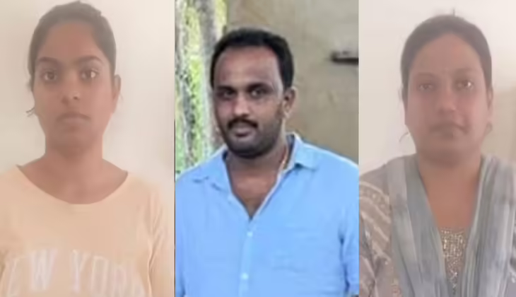 ഭക്ഷണത്തിൽ ഉറക്ക ഗുളിക നൽകി മയക്കി യുവാവിന്റെ കഴുത്തറുത്തു; ഭാര്യയും ഭാര്യ മാതാവും പിടിയിൽ