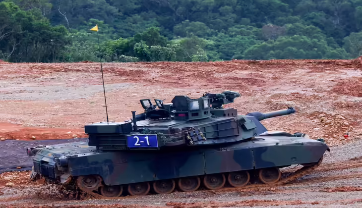 അത്യാധുനിക M1A2T അബ്രാംസ് ടാങ്കുകളിൽ പരിശീലനം പുരോഗമിപ്പിച്ച് തായ്‌വാൻ സൈന്യം