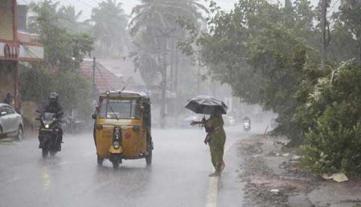 മൂന്നു ജില്ലകളിൽ ഓറഞ്ച് അലർട്ടും നാല് ജില്ലകളിൽ യെല്ലോ അലർട്ടും