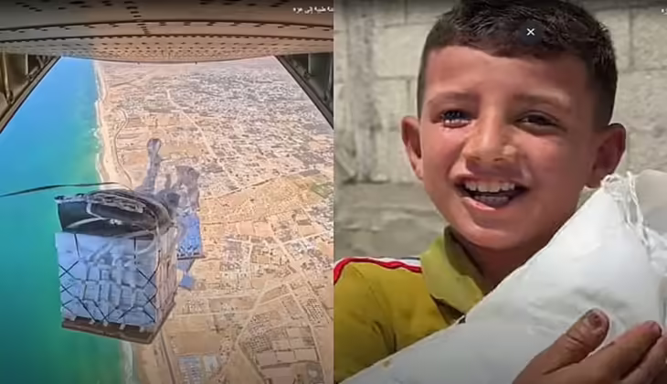 ഗാസയിലേക്ക് യുഎഇയുടെ സഹായം തുടരുന്നു; വ്യോമ, കര മാർഗ്ഗങ്ങളിലൂടെ കൂടുതൽ സഹായമെത്തിച്ച് യുഎഇ: ഫലസ്തീനികൾ നന്ദി രേഖപ്പെടുത്തി