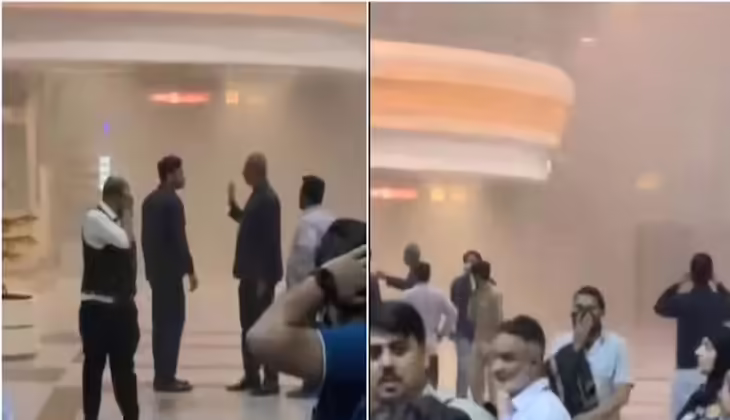 ലാഹോറിലെ വിമാനത്താവളത്തിൽ തീപിടിത്തം; പാക് ആർമിയുടെ വിമാനം കത്തി