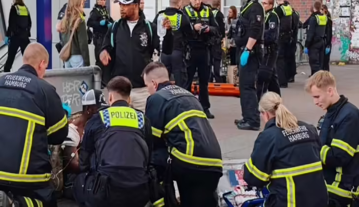 ജർമനിയിലെ ഹാംബർഗിൽ കത്തിയാക്രമണം; 12 പേർക്ക് കുത്തേറ്റു, അക്രമി പിടിയിൽ