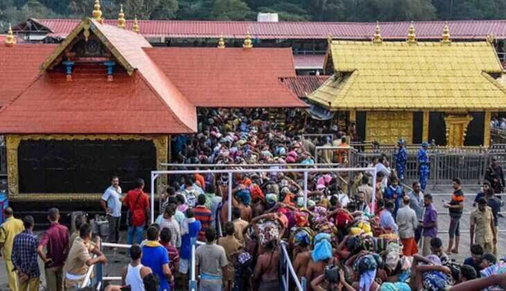 ശബരിമല ദർശനത്തിന് അച്ഛനോടൊപ്പം എത്തിയ 12കാരിയെ തടഞ്ഞു