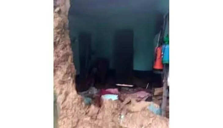 പാലക്കാട് വീടിന്റെ ചുമരിടിഞ്ഞ് വീണ് അമ്മയും മകനും മരിച്ചു