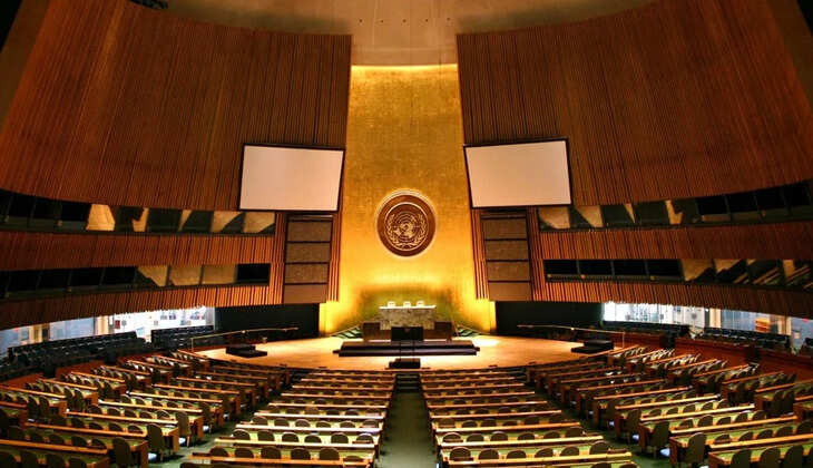 യുഎന്നിൽ പലസ്തീൻ അനുകൂല പ്രമേയം; 124 രാജ്യങ്ങൾ പിന്തുണച്ചു, ഇന്ത്യ വിട്ടുനിന്നു