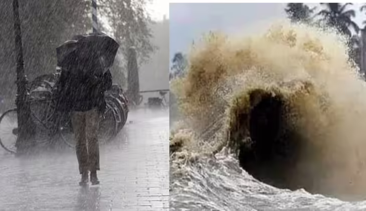 നാളെ വരെ സംസ്ഥാനത്ത് ഇടിമിന്നലോടുകൂടിയ മഴ; തിരുവനന്തപുരത്ത് കള്ളക്കടൽ മുന്നറിയിപ്പ്