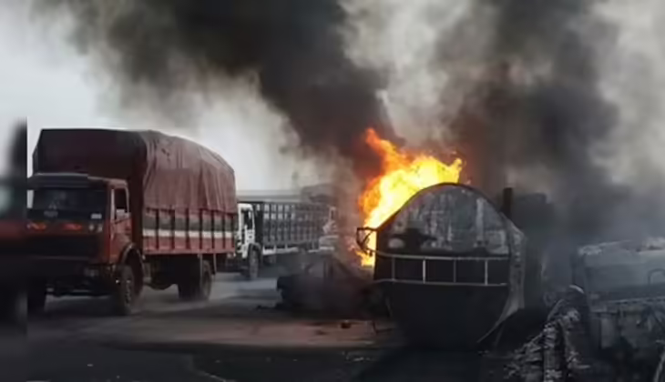 നൈജീരിയയിൽ ഇന്ധന ടാങ്കർ പൊട്ടിത്തെറിച്ച് 94 പേർ മരിച്ചു; അമ്പതോളം പേർക്ക് പരുക്കേറ്റു