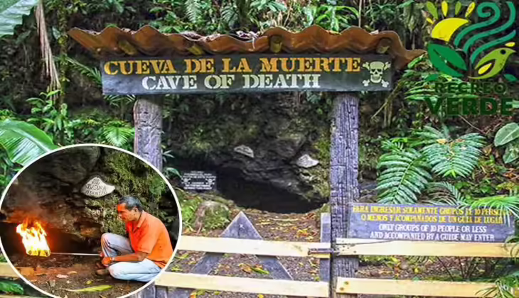 കോസ്റ്റാറിക്കയിലെ 'ക്യൂവ ഡി ലാ മ്യൂര്‍ട്ടെ' എന്ന മരണഗുഹക്കു മുന്നില്‍ കൊടൈക്കനാലിലെ ഡെവിള്‍സ് കിച്ചണ്‍ ഒന്നുമല്ല