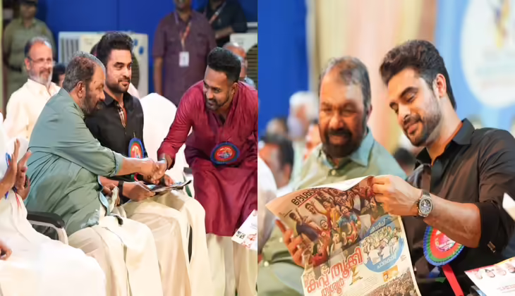വെല്‍ക്കം സര്‍ വെല്‍ക്കം...ഞങ്ങളുടെ മനയിലേക്ക് സ്വാഗതം; കൈ കിട്ടിയില്ലാ വീഡിയോ ക്ലബ്ബിലേക്ക് മന്ത്രിയെ സ്വാഗതം ചെയ്ത് ബേസില്‍
