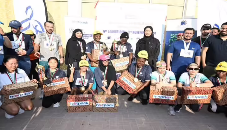 ദുബൈയില്‍ തൊഴിലാളികളുടെ മാരത്തോണ്‍ സംഘടിപ്പിച്ചു