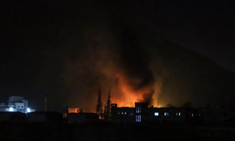 israel attack on syria